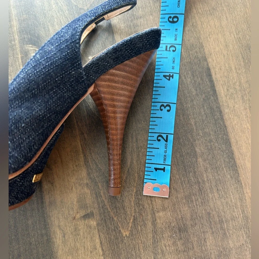 🎀🎀Cole Haan Navy Peep Toe Heels with Bow NIKE AIR